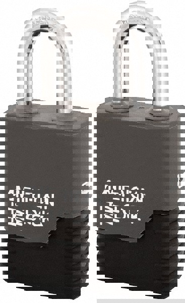 Padlock: Steel, 2-7/32